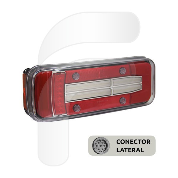 REAR LAMPS LEFT VOLVO GLOWING